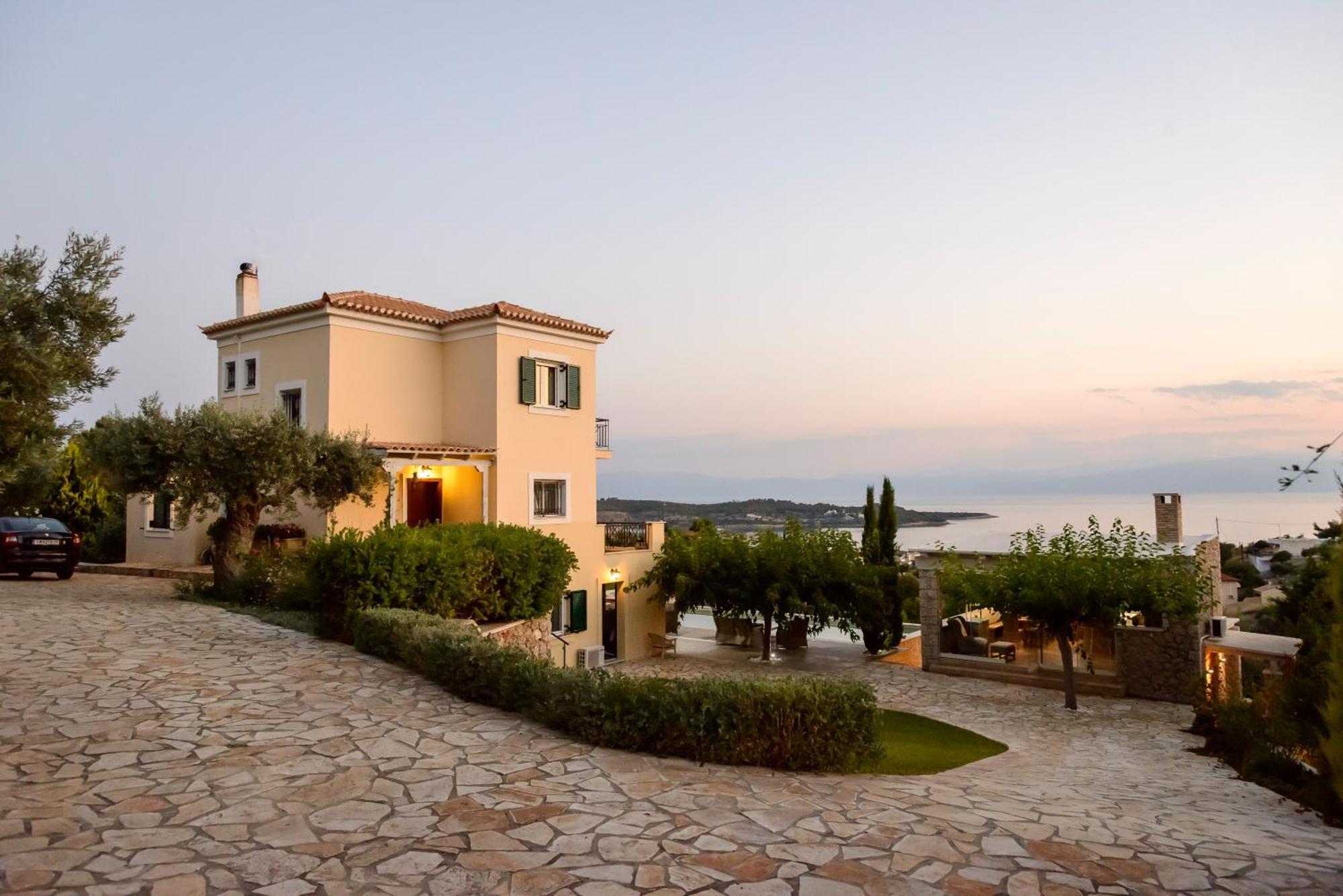 Myrtoan Pelagos Villa بورتو خيلي المظهر الخارجي الصورة