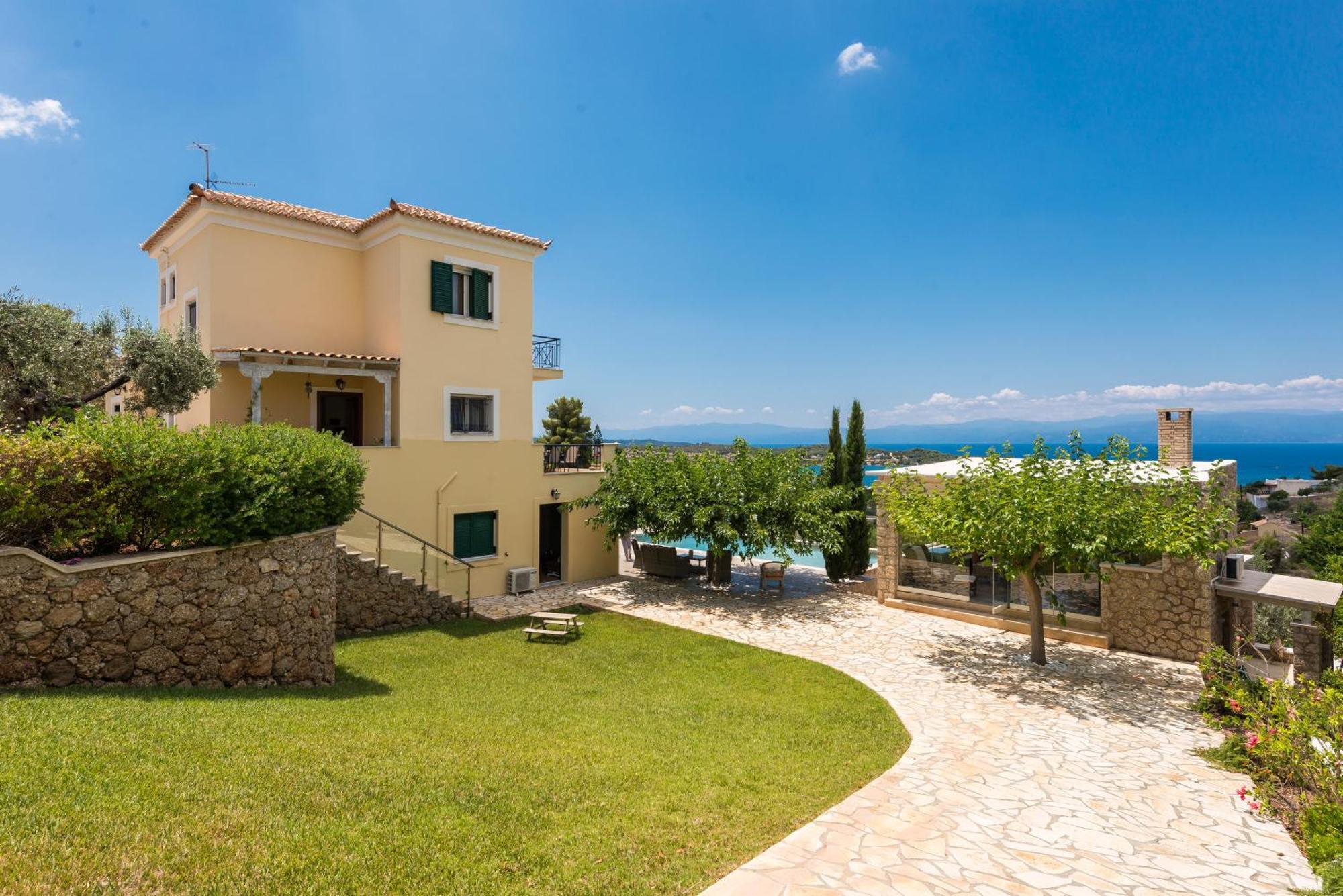 Myrtoan Pelagos Villa بورتو خيلي المظهر الخارجي الصورة