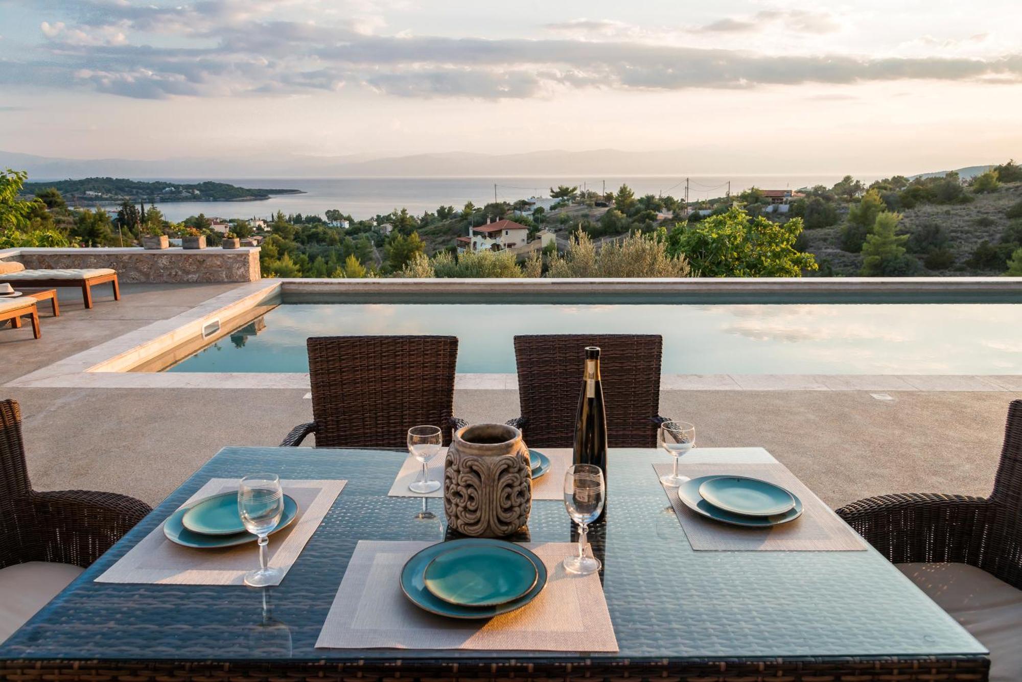 Myrtoan Pelagos Villa بورتو خيلي المظهر الخارجي الصورة